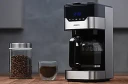 Кавоварка Ardesto крапельна 1.5 л сріблясто-чорна (FCM-D3100) - мініатюра 6