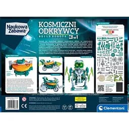 Інтерактивний конструктор Космічний робот 3 в 1 - Clementoni 50873 - мініатюра 6