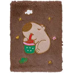 Блокнот А5 ZiBi Capybara 22 Kids Line плюшевий клітинка 80 аркушів (ZB.700043) - мініатюра 3