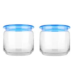 Набір банок Luminarc Plano Blue, 0,5 л, 2 шт. (Q8236)