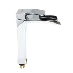 Смеситель для умывальника высокий водопад гайка Ø25 Gappo Jacob 1/8 G1007-21, Хром