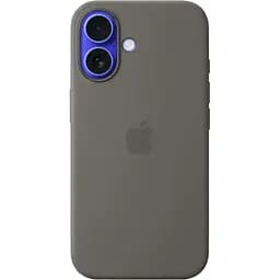 Чохол Silicone Case with MagSafe для Apple iPhone 16 Stone Gray AAA [154514] - мініатюра 2