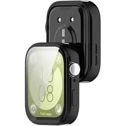 Чохол-накладка DK Huawei Watch Fit 3 Silicone Face Case (black) - мініатюра 2