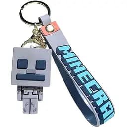 Брелок Watchbands Скелет з Майнкрафт Skeleton Minecraft великий (KCHN-MNCRFT/03)