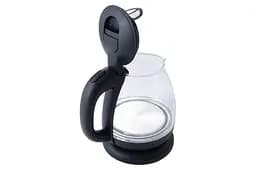 Електрочайник скляний Maestro MR-055-Black 1.0л 1100 Вт чорний - мініатюра 2