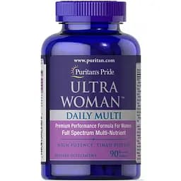 Витамины и минералы Puritan's Pride Ultra Woman Daily Multi Timed Release 90 каплет