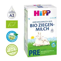Органічна дитяча суха суміш HiPP Pre на козиному молоці з народження 400г - мініатюра 4
