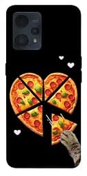 Чохол Demsky Pizza Love Cat для Realme 9 4G / 9 Pro+