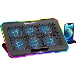 Охолоджувальна підставка для ноутбука до 15.6 дюймів GamePro GPCP-660 6xfans