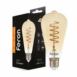 Світлодіодна лампа Feron Filament LB-764 4 Вт E27 2700K