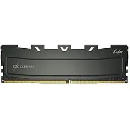 Модуль пам'яті для комп'ютера DDR4 8GB 3200 MHz Black Kudos eXceleram (EKBLACK4083222A)