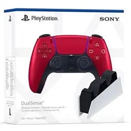 Геймпад Sony DualSense (Volcanic Red) + Зарядная станция Sony DualSense Charging Station