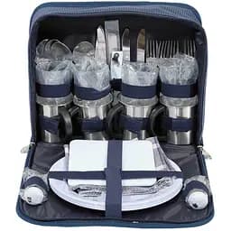 Набір для пікніка Time Eco на 4 персони синій (TE-244 Set)