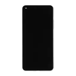 Дисплей для смартфона (телефону) Xiaomi 11 Lite 5G NE, 11T Lite (2021), silver (у зборі з тачскріном)(з рамкою)(Service Original) - мініатюра 2
