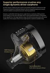 Навушники Knowledge Zenith Krila Black Mic (90404259) - мініатюра 4