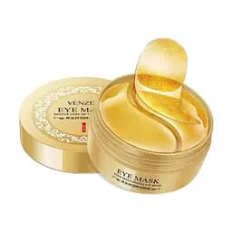 Гідрогелеві патчі Venzen для очей з золотом та екстрактом спіруліни Gold Moisturizing ​​Eye Mask