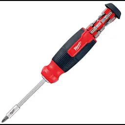 Викрутка зі змінними вставками 14-в-1 (PH/PZ/SL/TX/HEX) MILWAUKEE (PH1 / PH2 / PZ1 / PZ2 / T10 / T15 / T20 / T25 / Hex 3 / Hex 4