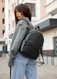 Женский рюкзак Sambag Dali BPTe черный 35 х 25 х 12 см (15378001e)