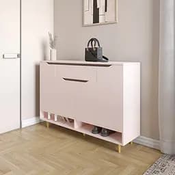 Тумба для взуття у передпокій Lion Салліван Тумба-2 рожевий (LION-041143)