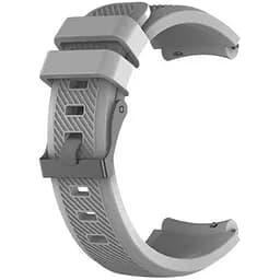 Силиконовый ремешок Primo для часов Xiaomi Amazfit GTR 47 мм Grey