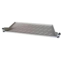 Полиця 19" Hypernet 1U глибина 250 мм сіра (CS-250-1U) - мініатюра 1