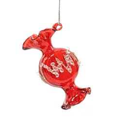 Елочное украшение "Конфета" 8*4*2 см, красный, YQ1401207