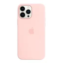 Чехол Silicone Case с MagSafe для Apple iPhone 13 Pro Max (6.7) (Chalk Pink) ААА [70504]