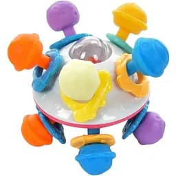 Бізіборд-брязкальце Bambi Teether UFO 700-L рухомі деталі тріскачка