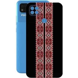 Защитная пленка StatusSKIN для Xiaomi Poco C31 2021 Корпус Винил Вышиванка 3