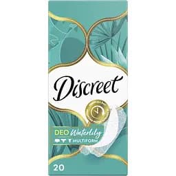 Щоденні прокладки Discreet Deo Waterlily Multiform 20 шт. - мініатюра 2