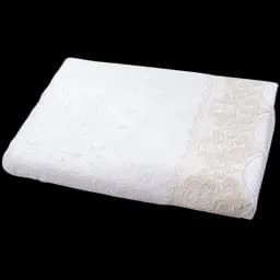 Рушник Maxstyle Damask, 90х50 см, білий (8340)