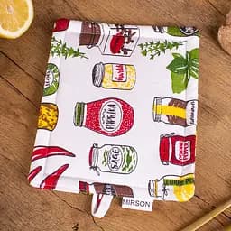 Прихватка MirSon №212 Spices, 17х17 см, біла (2200006754251)