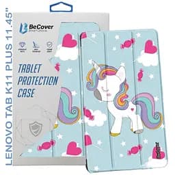 Чохол-книжка BeCover Smart Case для Lenovo Tab K11 Plus TB-352F 11.45" Unicorn (711858) - мініатюра 5