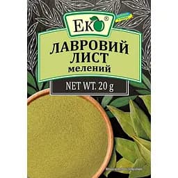 Лист лавровый Эко молотый, 20 г (33524)