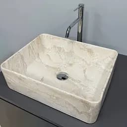 Умивальник VBI Asti M labradorite накладний VBI-013005