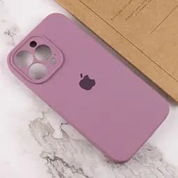 Чохол Silicone Case Full Camera Protective AA для Apple iPhone 14 Pro 6.1" Ліловий / Lilac Pride - мініатюра 4