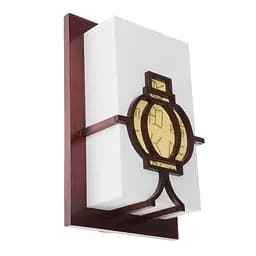 Бра Brille BKL-133S/2 настінне накладне дерев'яне у східному стилі E27