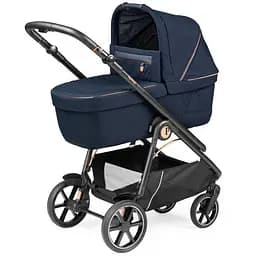 Коляска Peg-Perego Veloce Blue Shine, 2в1, синя (PACK-VEL2100000007)