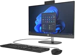 Моноблок HP 23.8'' ProOne 245 G10 Ryzen 3-7320U/8Gb/SSD512Gb/Cam/WiFi/K&M/DOS/Iron Gray/3y.w - мініатюра 3