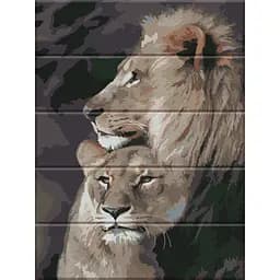 Картина по номерам на дереве Ніжні почуття ArtStory 30х40 см різнокольорова 000169621