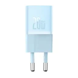 Мережевий зарядний пристрій Baseus GaN5 Fast Charger(mini) 1C 20W EU синій CCGN050103 - мініатюра 5