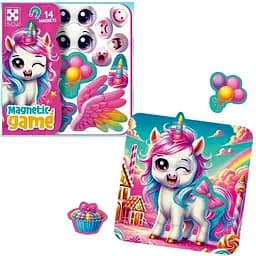 Гра розвиваюча магнітна Vladi Toys Емоції Єдиноріжки VT3220-01 Різнокольоровий