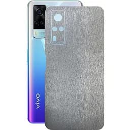 Захисна плівка StatusSKIN для Vivo Y53s 4G Корпус Вініл Метал срібло - мініатюра 1
