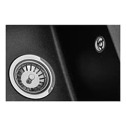 Кухонна мийка Zerix ZS-6250S-03 Black ZX4588, Чорний матовий - мініатюра 3