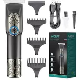 Профессиональный аккумуляторный триммер для стрижки волос VGR V-963