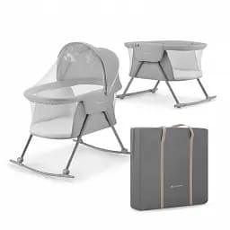 Дитяче ліжечко колиска KiderKraft Lovi Grey - мініатюра 2