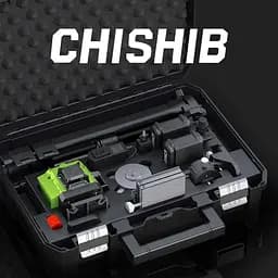 Набір для лазерних рівнів 16 ліній Green -4x360° 4D Самовирівнювальний лазерний рівень поперечної лінії, обертова основа - мініатюра 5