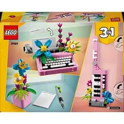 Конструктор LEGO Creator Друкарська машинка з квітами 363 деталі (31169) - мініатюра 15