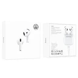 Навушники бездротові Hoco EW85 True wireless ANC noise reduction BT headset білі - мініатюра 2