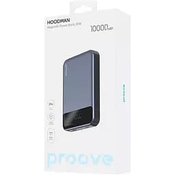 Зовнішній акумулятор Proove Hoodman Magnetic 10000mAh 20W Black (PBH120010001) [111824] - мініатюра 4